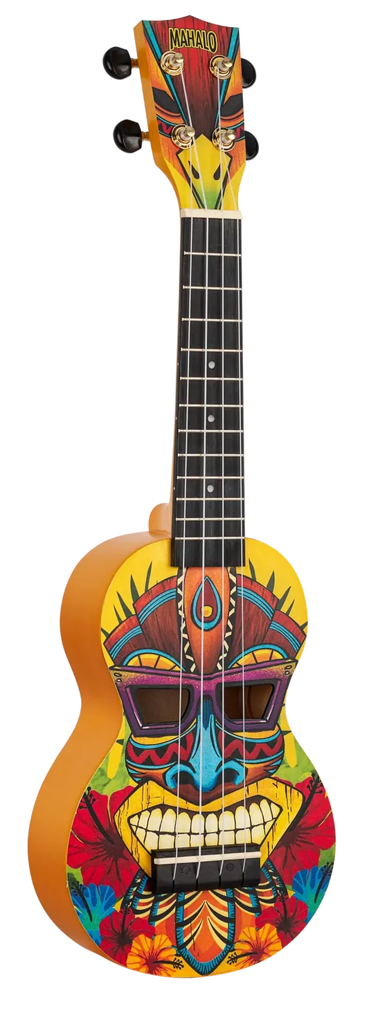 Mahalo MA1TK Art Tiki Soprano Ukulele