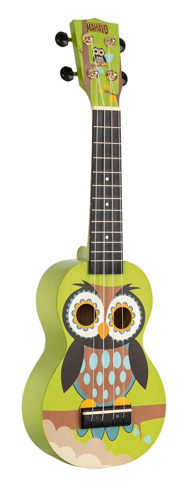 Mahalo Art Owl Soprano Ukulele