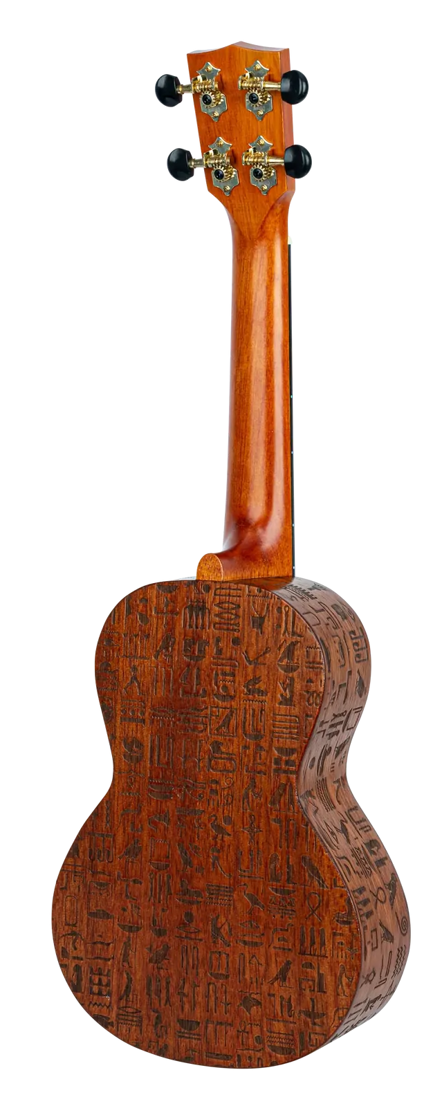 Mahalo Artist Elite Pharaoh Ukulele with Eye of Ra Soundhole — view 2