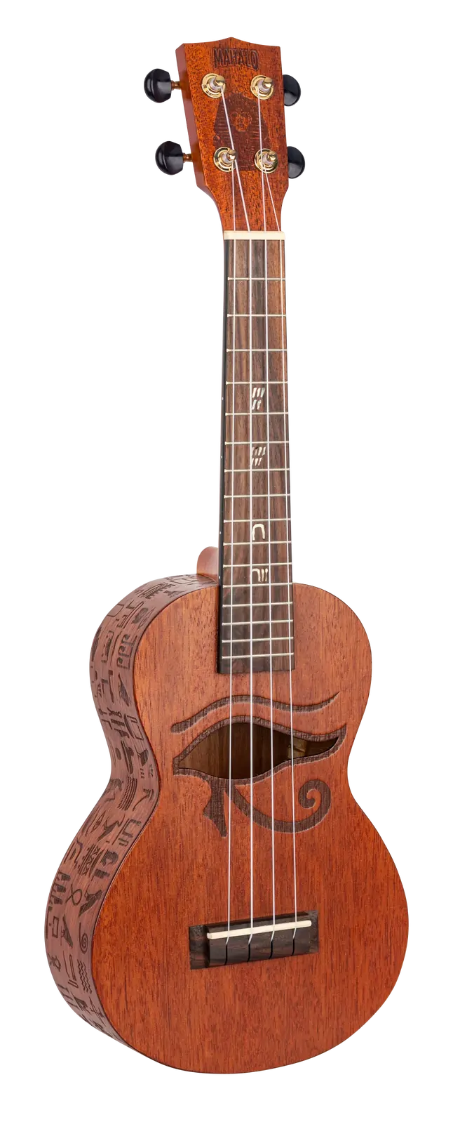 Mahalo Artist Elite Pharaoh Ukulele with Eye of Ra Soundhole