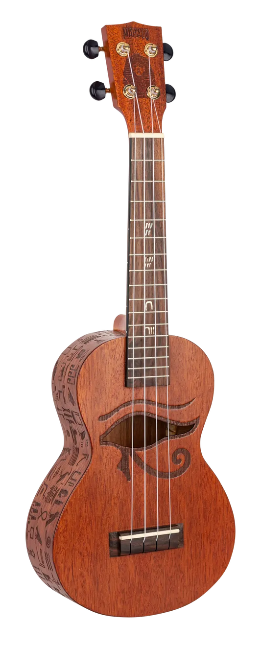 Mahalo Artist Elite Pharaoh Ukulele with Eye of Ra Soundhole