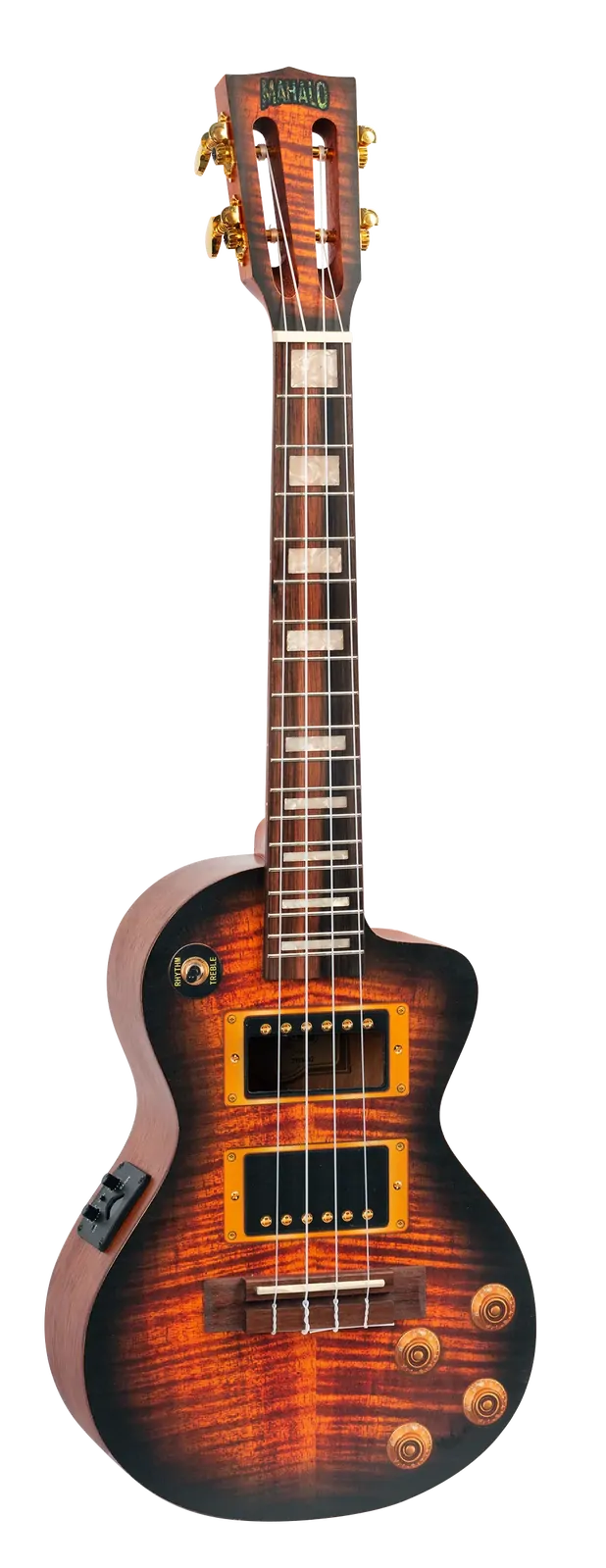 Mahalo Artist Elite Tenor Electric-Acoustic Ukulele with MVT2 Preamp — view 2