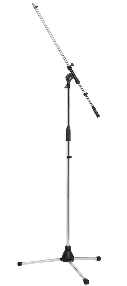AMS MA409 Heavy Duty Mic Boom Stand with 80cm Boom Arm, Chrome Finish