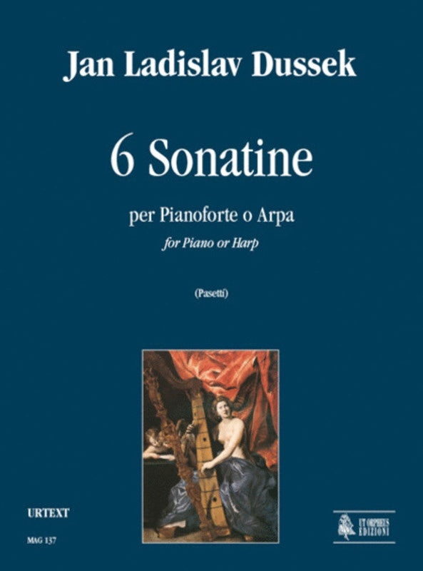 6 Sonatinas For Piano Or Harp Book