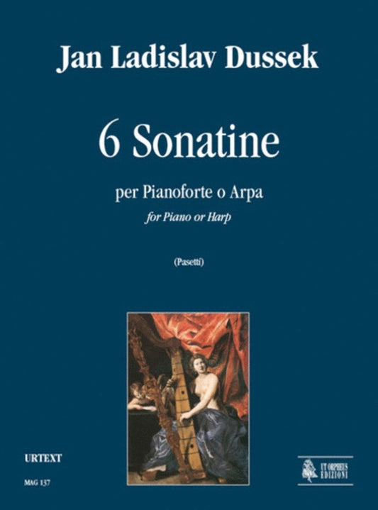 6 Sonatinas For Piano Or Harp Book