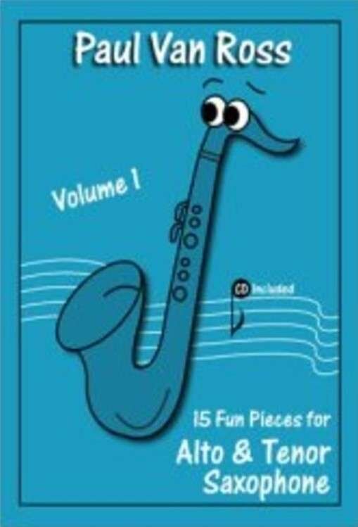 Van Ross 15 Fun Pieces for Alto/Tenor Saxophone Vol 1 BK/CD