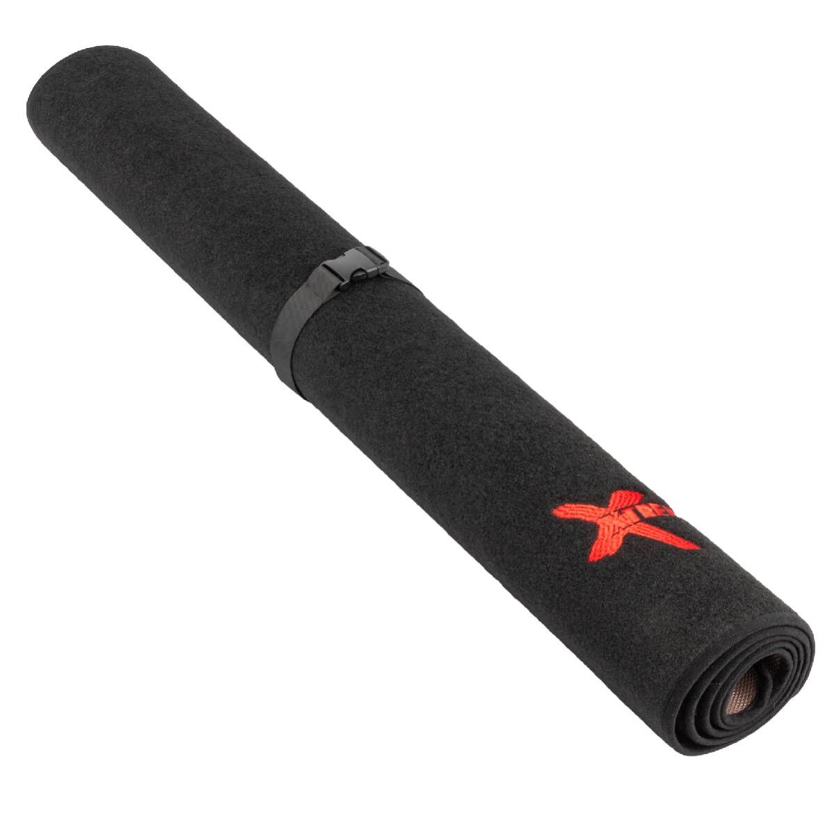Xtreme 180x120cm Drum Kit Mat/Rug with Non-Slip Backing and Quick Release Strap — view 4