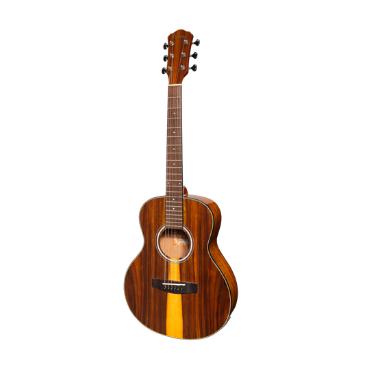 Martinez 51 Series Acoustic-Electric Short Scale Guitar Teakwood Gloss MAU-51G-TK