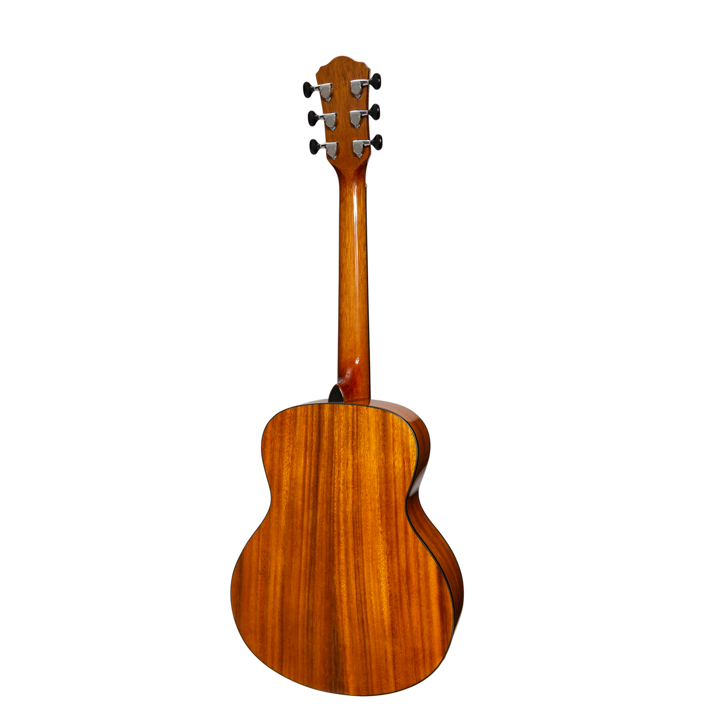 Martinez '51 Series' Left Handed Acoustic-Electric Short Scale Guitar Koa Gloss MAU-51GL-KOA — view 2