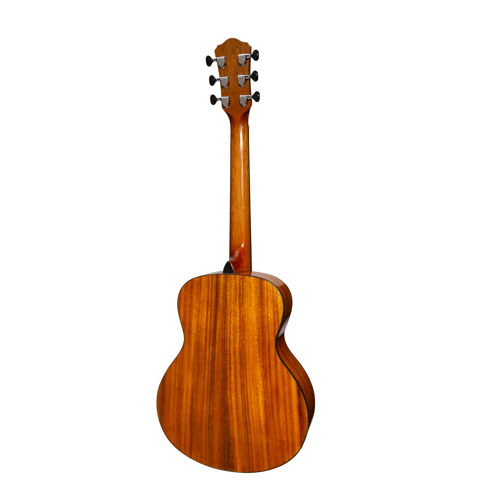 Martinez '51 Series' Left Handed Acoustic-Electric Short Scale Guitar Koa Gloss MAU-51GL-KOA — view 2