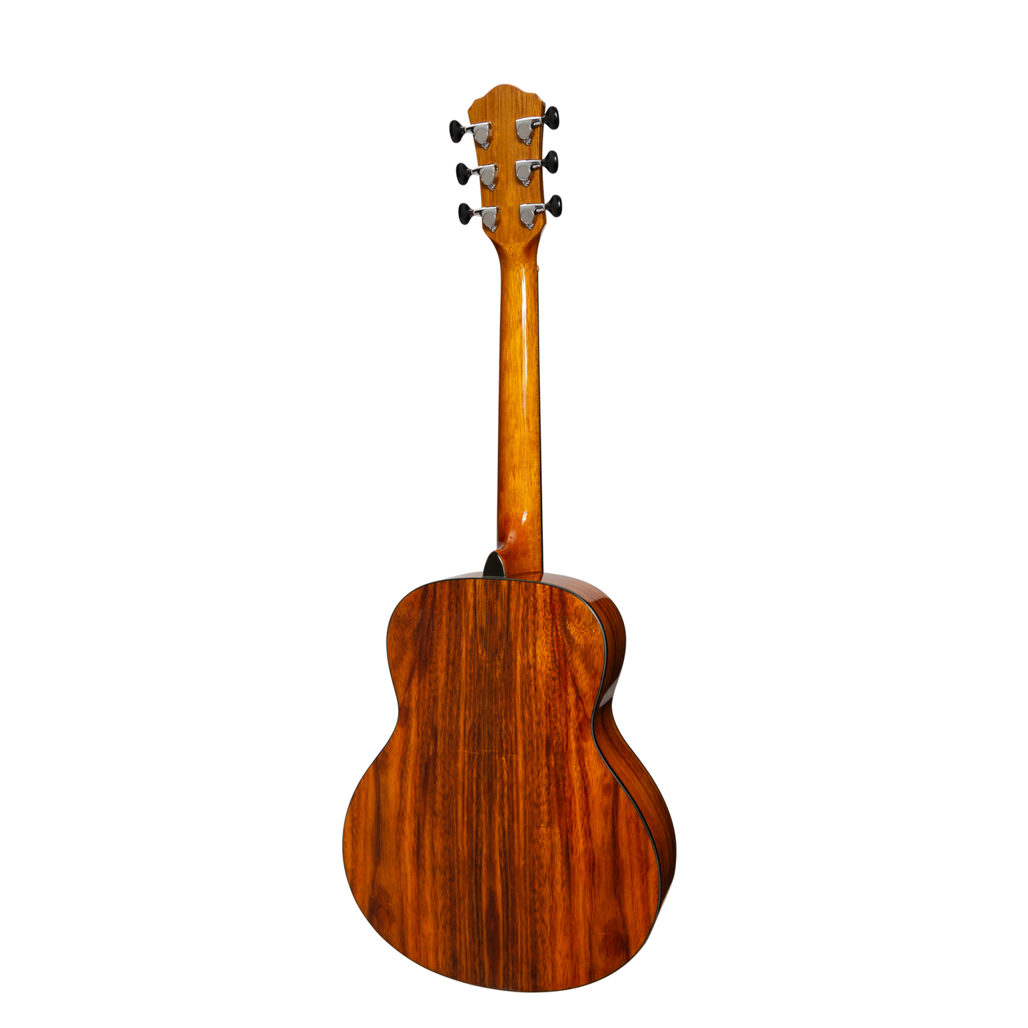 Martinez '51 Series' Left Handed Acoustic-Electric Short Scale Guitar Teakwood Gloss MAU-51GL-TK — view 2