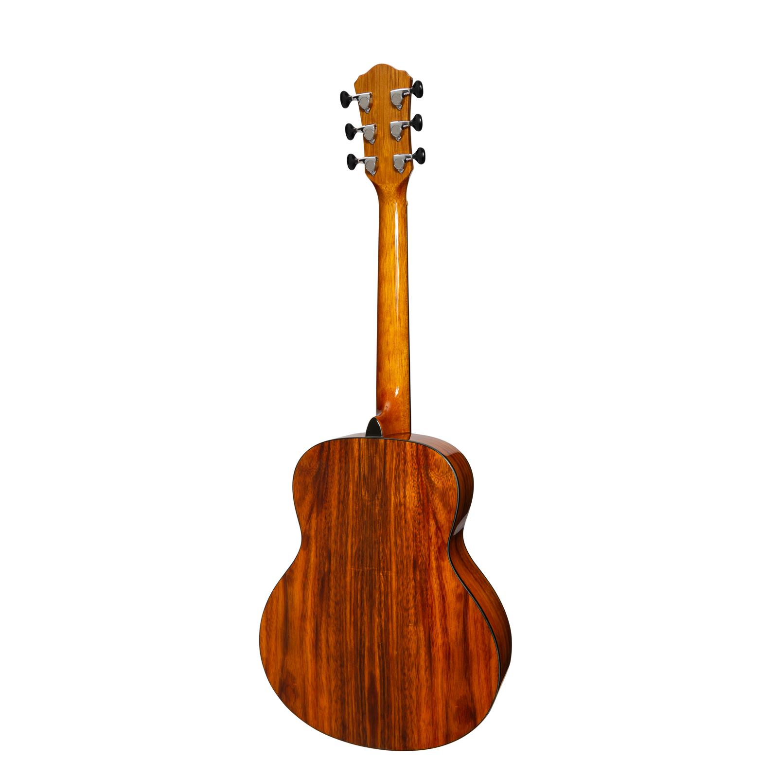 Martinez '51 Series' Left Handed Acoustic-Electric Short Scale Guitar Teakwood Gloss MAU-51GL-TK — view 2