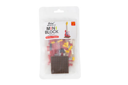 Belcat Mini Block Electric Guitar Building Set with Stand