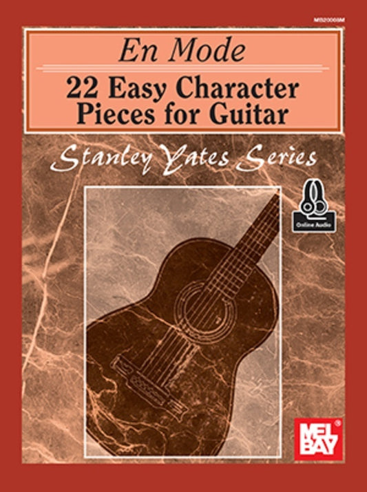 En Mode 22 Easy Character Pieces For Guitar (Softcover Book/Online Audio) Book