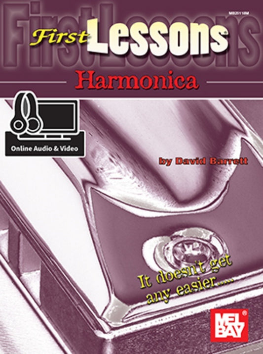 First Lessons Harmonica Book/Oa/Ov (Softcover Book/Online Media) Book