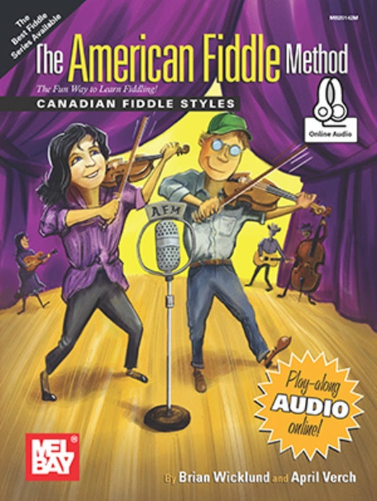 American Fiddle Method Canadian Fiddle Style Book/Online Audio (Softcover Book/Online Audio) Book