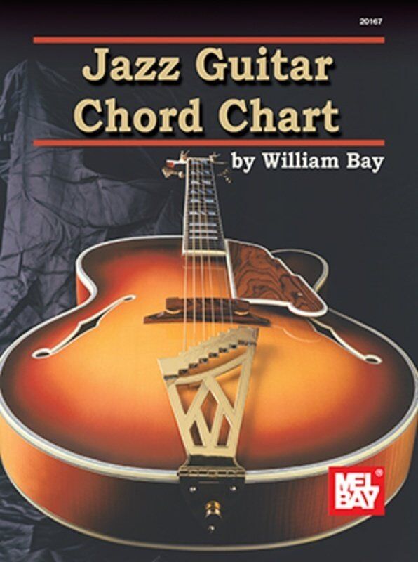 Jazz Guitar Chord Chart by Mel Bay Publications - 4 Pages