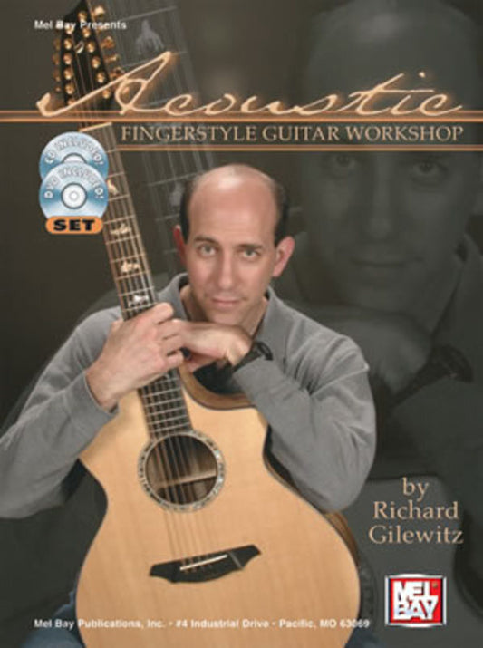 Acoustic Fingerstyle Guitar Workshop Book/CD/DVD (Softcover Book/CD/DVD) Book
