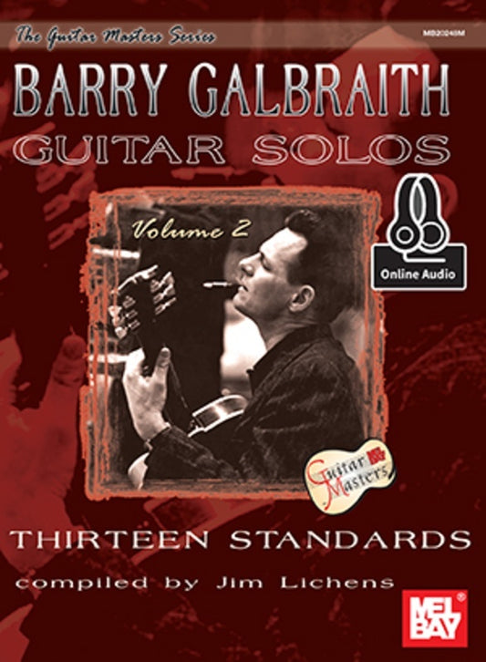 Barry Galbraith Guitar Solos Vol 2 Book/Oa (Softcover Book/Online Audio) Book