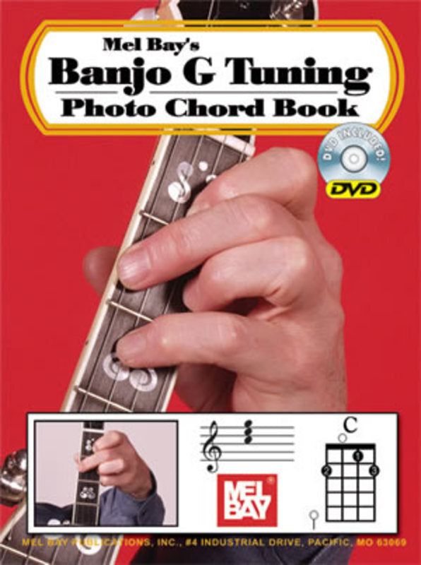 Banjo G Tuning Photo Chord (Softcover Book/DVD) Book