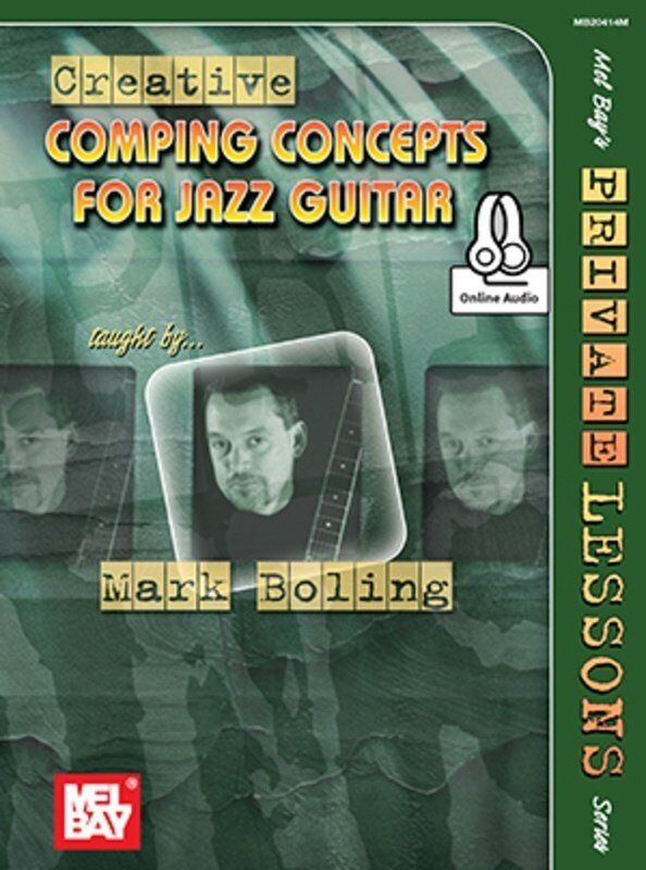 Creative Comping Concepts for Jazz Guitar Book with Online Audio