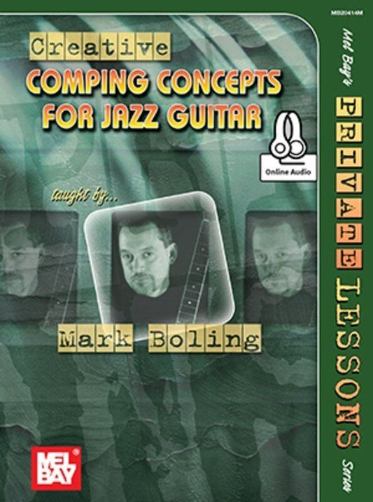 Creative Comping Concepts for Jazz Guitar Book with Online Audio