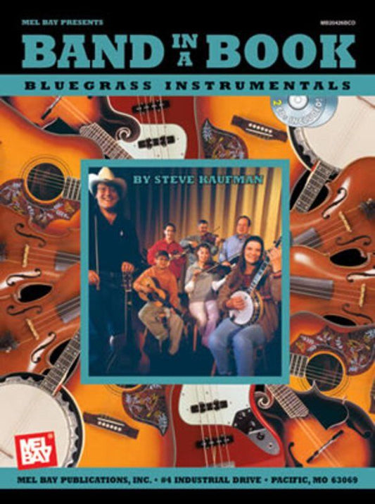Band in a Book Bluegrass Instrumentals by Mel Bay Publications