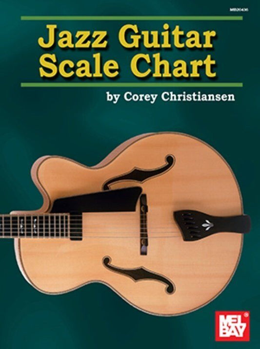 Jazz Guitar Scale Chart by Corey Christiansen - Mel Bay Publications, 4 Pages