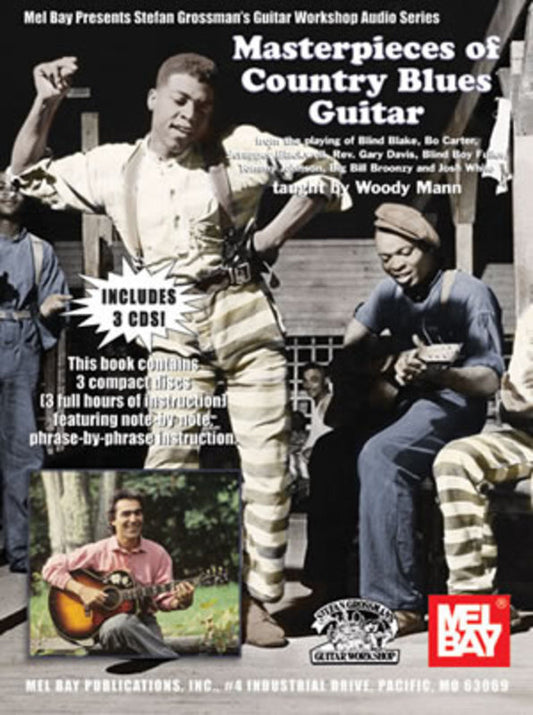 Masterpiece Of Country Blues Guitar (Softcover Book/CD)