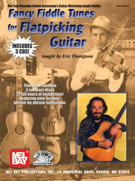 Fancy Fiddle Tunes For Flatpicking Guitar (Softcover Book/CD)