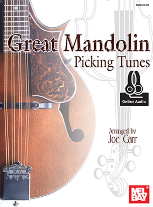 Great Mandolin Picking Tunes Book/Oa (Softcover Book/Online Audio) Book