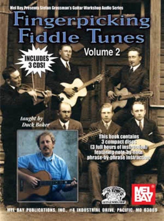 Fingerpicking Fiddle Tunes Vol 2 (Softcover Book/CD)