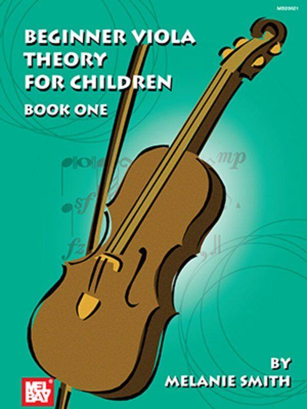Beginner Viola Theory Workbook for Children Book 1