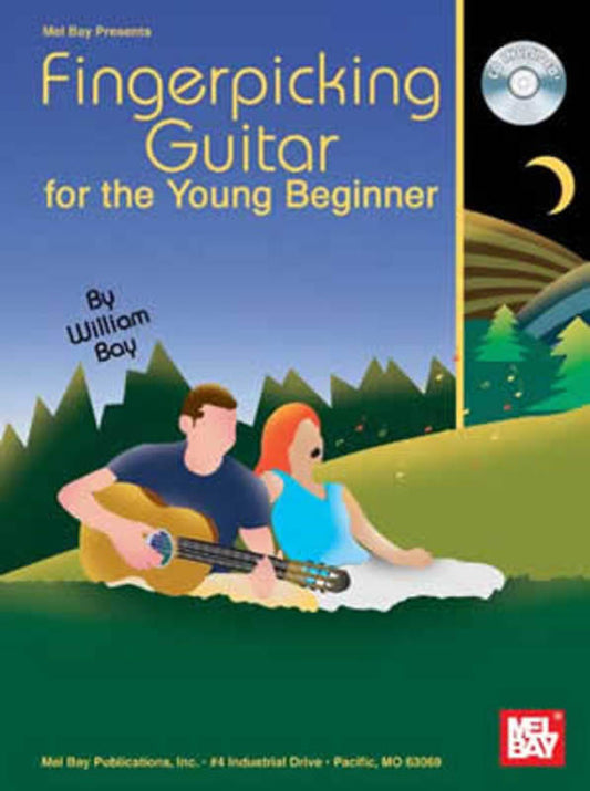 Fingerpicking Guitar For The Young Beginner Softcover Book/CD