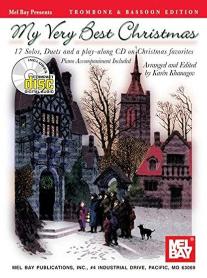 My Very Best Christmas Trombone And Bassoon Softcover Book/CD