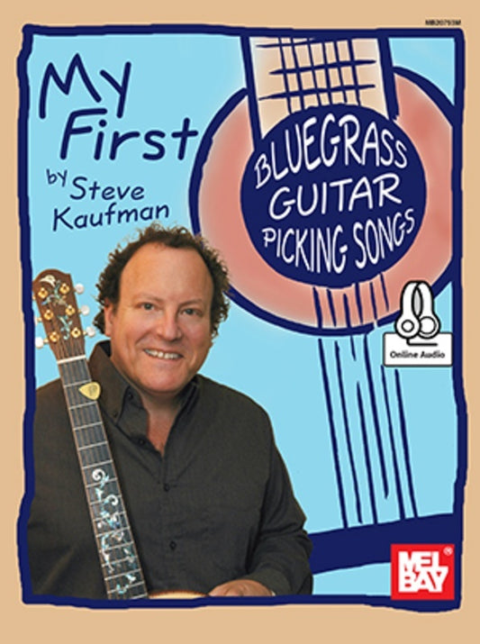 My First Bluegrass Guitar Picking Songs Softcover Book/CD