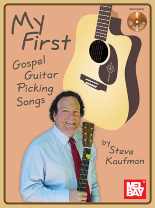 My First Gospel Guitar Picking Songs Softcover Book/CD