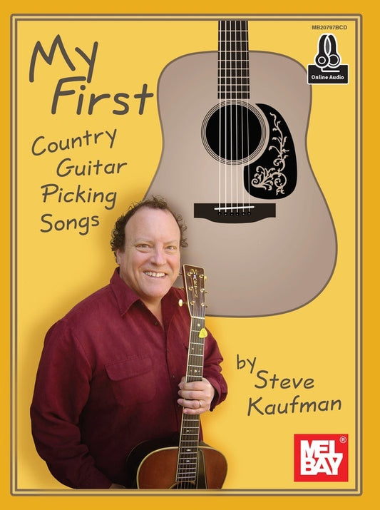 My First Country Guitar Picking Songs Book/Online Audio