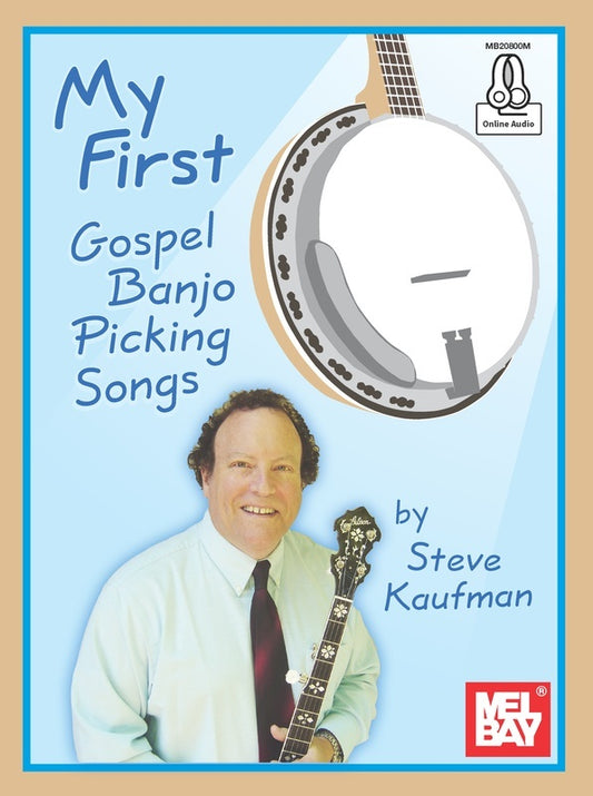 My First Gospel Banjo Picking Songs Book/Online Audio