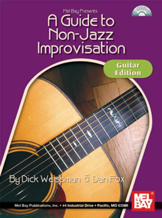 A Guide To Non Jazz Improvisation Guitar Softcover Book/CD