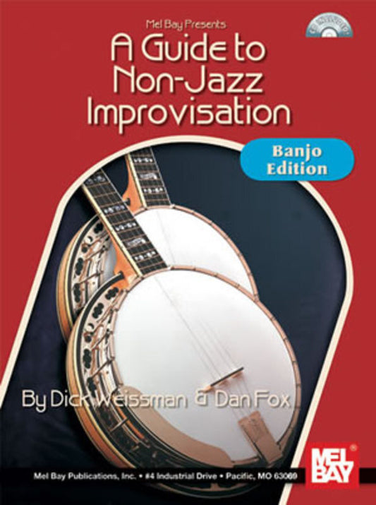 A Guide To Non Jazz Improvisation Banjo Softcover Book/CD