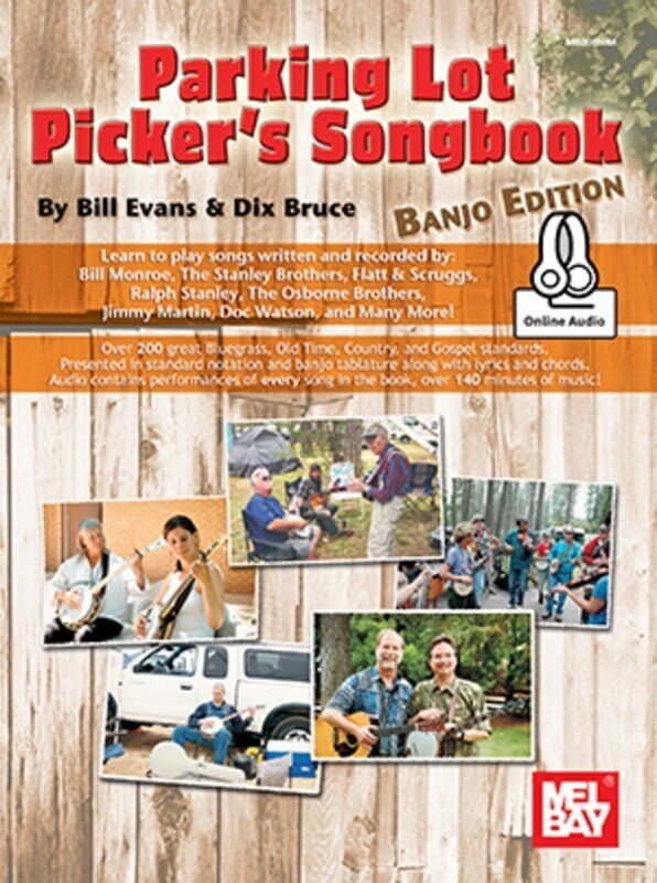 Parking Lot Pickers Songbook Banjo by Dix Bruce