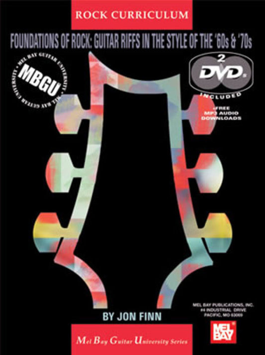 Mbgu Rock Curriculum: Foundations Of Rock - Guitar (Softcover Book/CD)