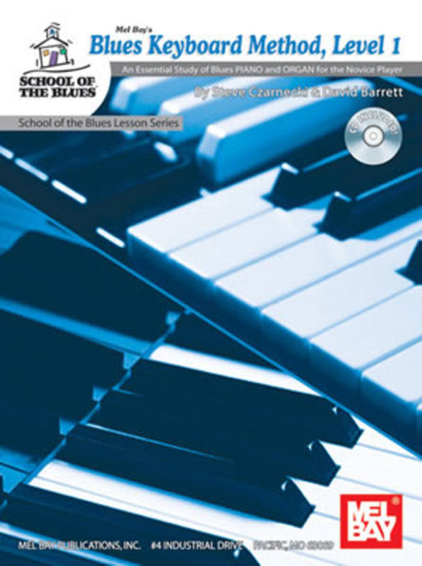 Blues Keyboard Method Level 1 Softcover Book/CD