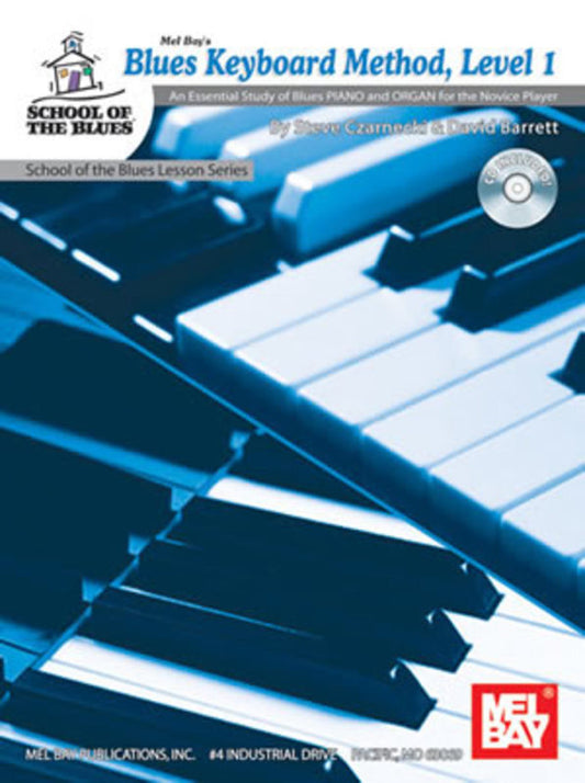 Blues Keyboard Method Level 1 Softcover Book/CD