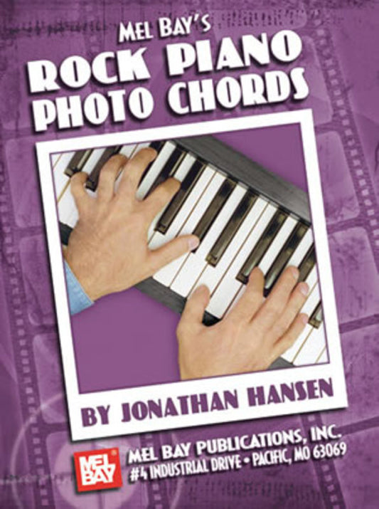 Rock Piano Photo Chords Book