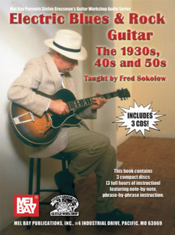 Electric Blues And Rock Guitar 1930's 40's 50's (Softcover Book/CD)