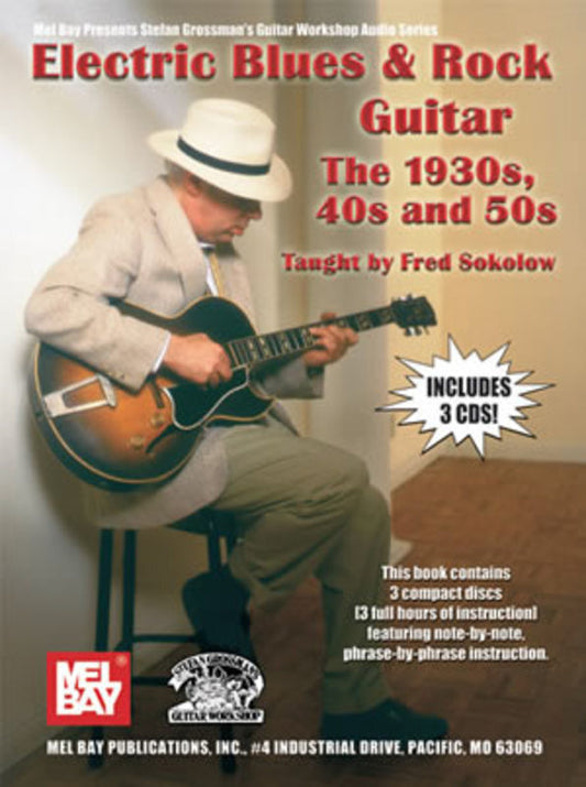 Electric Blues And Rock Guitar 1930's 40's 50's (Softcover Book/CD)
