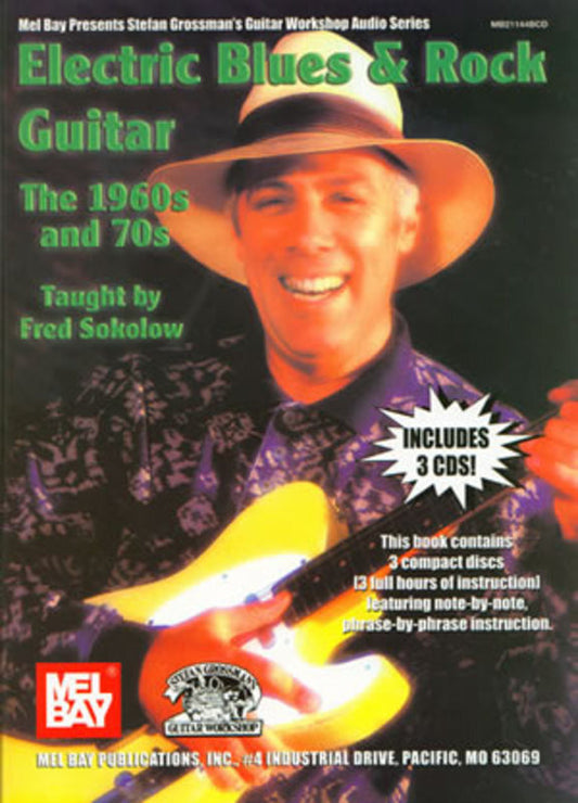 Electric Blues And Rock Guitar 1960's And 70's (Softcover Book/CD)