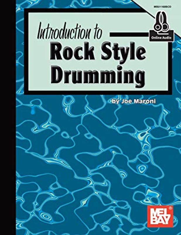Introduction To Rock Style Drumming Softcover Book/CD